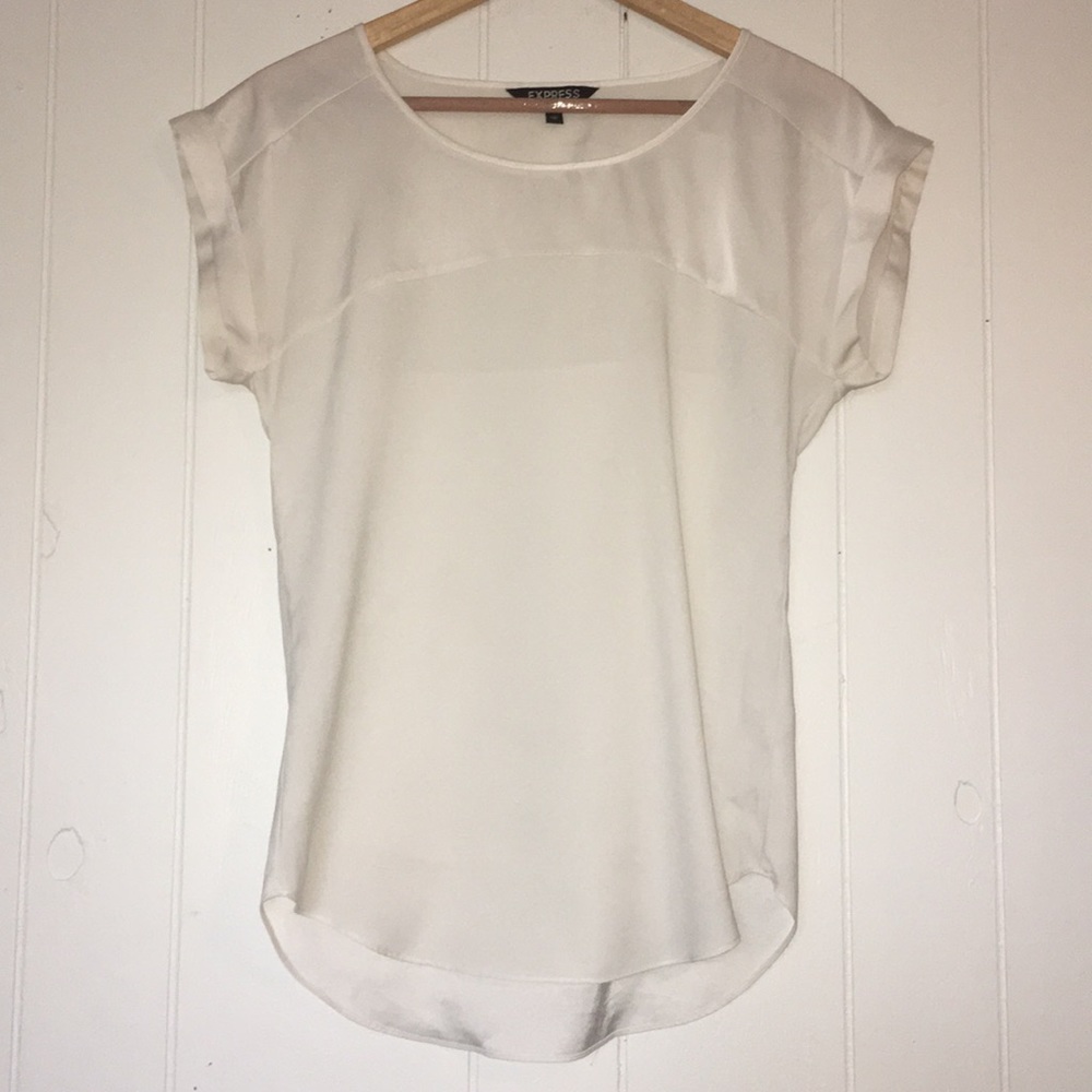 Express Ivory Blouse
